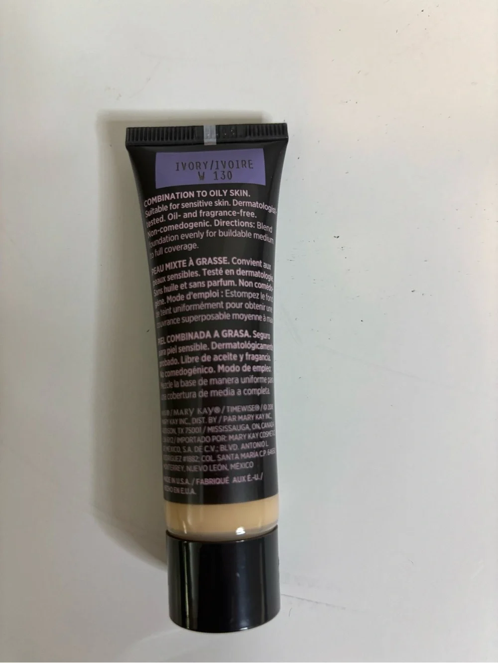Mary Kay TimeWise Matte 3D Foundation - Ivory W130